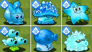 All ICE Plants Power-Up! in Plants vs Zombies 2 Final Bosses