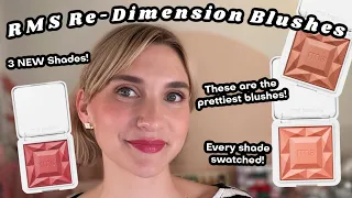 ✨ NEW SHADES ✨ RMS ReDimension Blushes | All 3 shades swatched, Comparisons, Demo