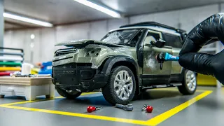 Restoration Land Rover DEFENDER - CRASH Fail and Repair