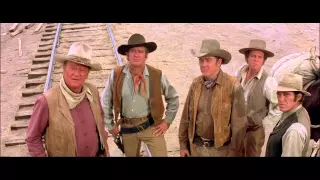 John Wayne Westerns Collection: The Train Robbers - "Liar" Clip