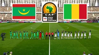 Mauritania vs Mali ● AFRICAN NATIONS CHAMPIONSHIP 2023 | Group D | 24 January 2023 Gameplay