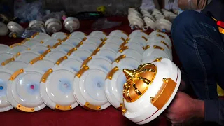 Mass Production Process of Ceiling Fans With Amazing Skills