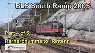 2005-04/05 [SDw] 4/5 BLS South Ramp in spring 2005: Rarnerchumma to Hohtenn - BEST classic BLS!