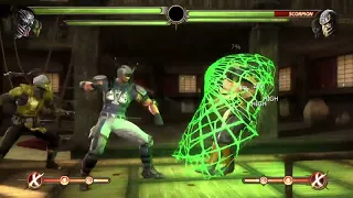 MK9 Cyrax & Kabal Tag Combo