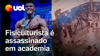 Fisiculturista é assassinado em academia; vídeo mostra momento do crime