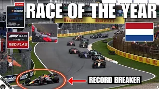 The 2023 best race of the year! Max equals unbeatable record