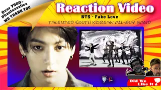 🎶Two Americans React To: BTS (방탄소년단) | Fake Love🎶 #reaction #bts #btsarmy #fandom