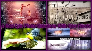 5 Best Epic Photo Slideshow With After Effects Template | Elegant Cinematic Slideshow VideoHive