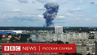 Взрывы на оборонном заводе в Дзержинске: есть пострадавши. Видео очевидцев