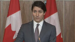 WATCH: Prime Minister Justin Trudeau addresses new deal with NDP