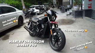 Preowned Harley Davidson Street 750 Matte Black | At just 2lakh rupees only | ALL ABOUT BIKES INDIA