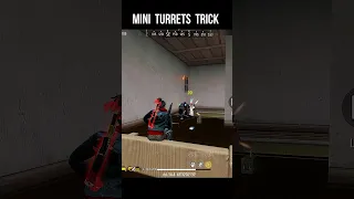 Mini Turrets Trick 🔥 New BR Rank Push Trick #srikantaff