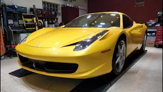 Ferrari 458 Italia - Full Detail - Trabalho realizado em 09/08/22