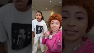 Ice Spice and North West on Tiktok #shorts