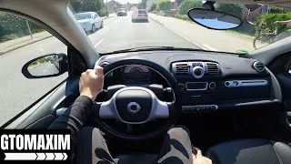 2011 Smart ForTwo 451 Cabrio - POV TEST DRIVE