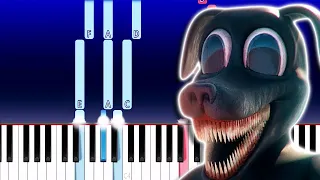 Cartoon Dog - Nightmares - Horror Skunx (Piano Tutorial)