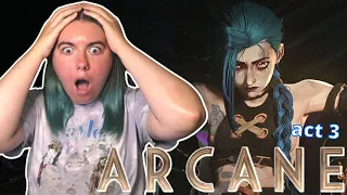 what the HECK was that FINALE and CLIFFHANGER?! *ARCANE* | act 3 (ep7-9) reaction!