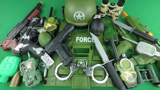 Военный солдатский пистолет и снаряжение! Набор игрушечного оружия Combat Force !!