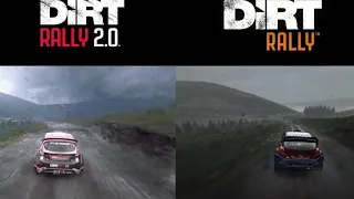 Dirt Rally 2.0 vs Dirt Rally | Wales Comparison