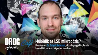 Működik az LSD mikrodózis? | Drogriporter Café | s01e06