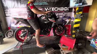 Yamaha MT03 ECU Remap by V-Tech