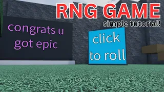 How to Make an RNG Game in Obby Creator!