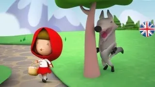 LITTLE RED RIDING HOOD -  English fairy tale for kids