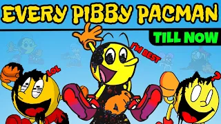 Friday Night Funkin' Every Pibby Pacman Till Now | Pibby X FNF Mod