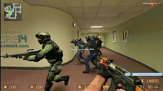 Counter Strike Source Gameplay Video 13-10-2023 map cs_office_csgo