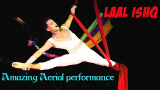 Amazing Aerial Performance by IGT Winner Manik Paul I  Laal Ishq I Annual Show I SHAILEE DURGAPUR