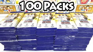 Opening 100 MATCH ATTAX 2022/23 100 Packs | 100 Pack Opening | Trying To Find An Autograph Card
