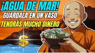 UN MONJE ME DIJO🟧⬛ELIMINA TODAS TUS DEUDAS💥 solo con un vaso de agua de MAR🧡AUTOSANACION FINANCIERA