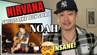 NOAH Cover “SMELLS LIKE TEEN SPIRIT“ by NIRVANA 🔥🇮🇩🇺🇸 New Yorker REACTION!!!