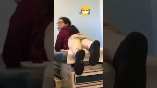 girl scared of injection😂