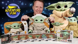 Baby Yoda the Child, Mandalorian Yoda Collection, Baby Yoda Toys Unboxing Adventure Fun Toy review!