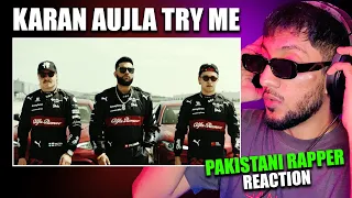 Pakistani Rapper Reacts to TRY ME - Karan Aujla | Making Memories