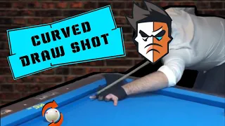 How to Draw the Cue Ball with Follow Through
