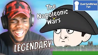 OverSimplified "The Napoleonic Wars - OverSimplified" (Part 1)/(Part 2) REACTION!!!