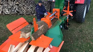 Extreme Fastest Modern Automatic Firewood Processing Machines Technology - Log Splitter Firewood #2