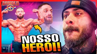 REAGINDO AO GORILA ALBINO NO ARNOLD CLASSIC OHIO! - LEO STRONDA