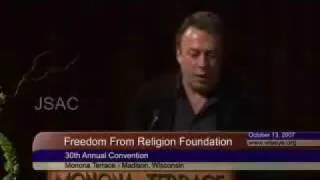 Christopher Hitchens at the FFRF 2007 Convention (4/6)