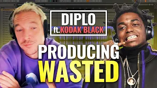 DIPLO Breaks Down Ableton Session and Unpacks Stems for "Wasted" with Kodak Black