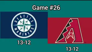 4.26.2024 Seattle Mariners vs Arizona DBacks Highlights #seattlemariners #arizonadiamondbacks #mlb