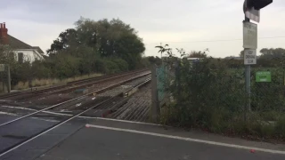 Ripe Level Crossing (E.Sussex) Tuesday 25.10.2016