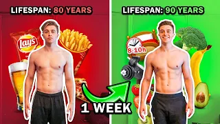 I Became the Healthiest Human Being in the World for 1 Week