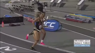 Tragic Ending! Women’s 4x400m Finals | ACC Track & Field Championships 2023