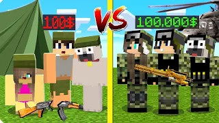 100 VS 100.000 FORINTOS KATONAI KIHÍVÁS A MINECRAFTBAN!