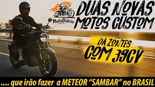 2 NOVAS MOTOS da ZONTES ,com 39cv, que irão fazer a METEOR “SAMBAR” no BRASIL