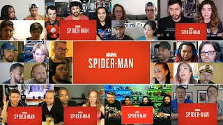 PS4 MARVEL SPIDER-MAN OFFICIAL (GAME ) TRAILER 2018  REACTION MASHUP