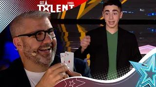 High school MAGICIAN tricking the jury like a PRO | Auditions 7 | Spain's Got Talent 2023